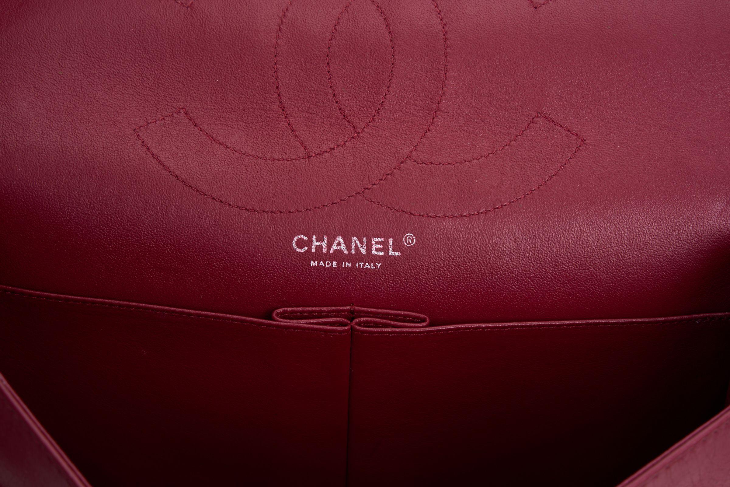 Chanel Patent Leather 2.55 Jumbo Reissue For Sale 2