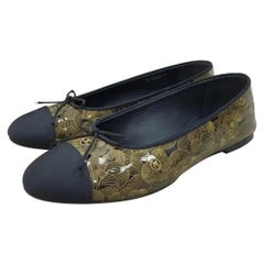 Chanel Patent Leather Ballet Flats