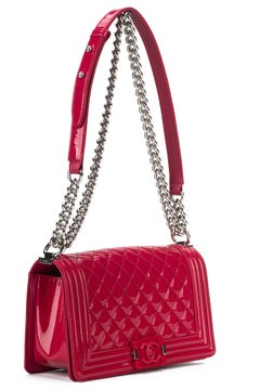 Chanel Patent Leather Old Boy