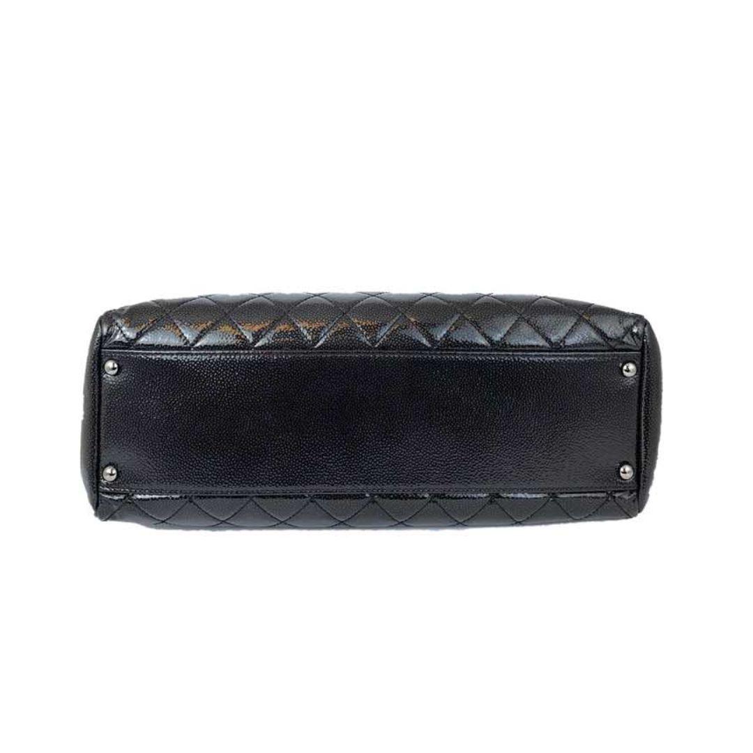 Black Chanel Patent Leather Reissue Tote