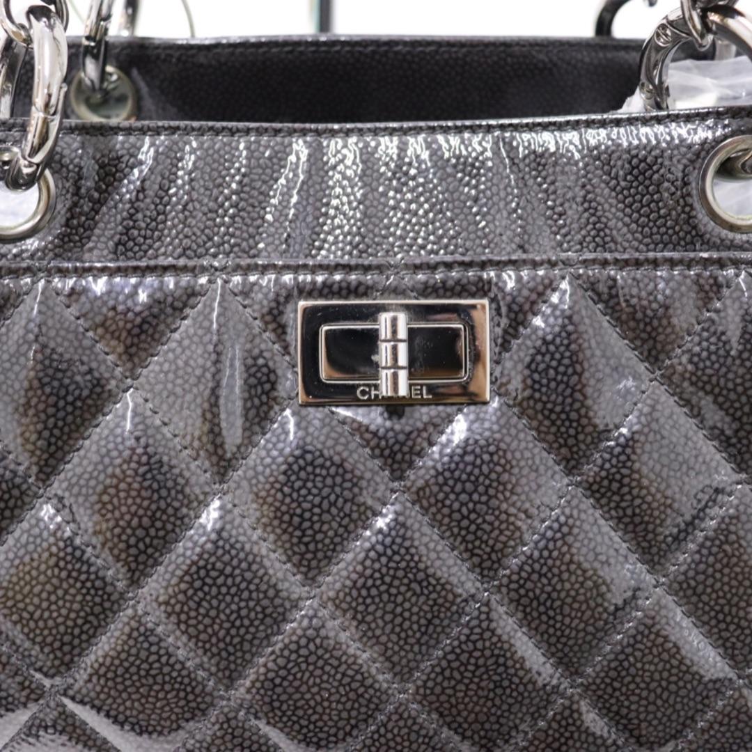 Women's Chanel Patent Leather Reissue Tote