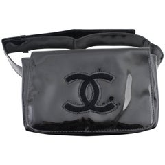 Chanel Patented VIP Gift Leather Belt Bag