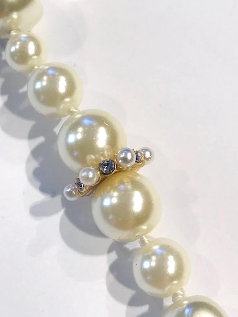 Chanel Pearl and Gold Bead Long Necklace, 2018 Cruise Collection 5
