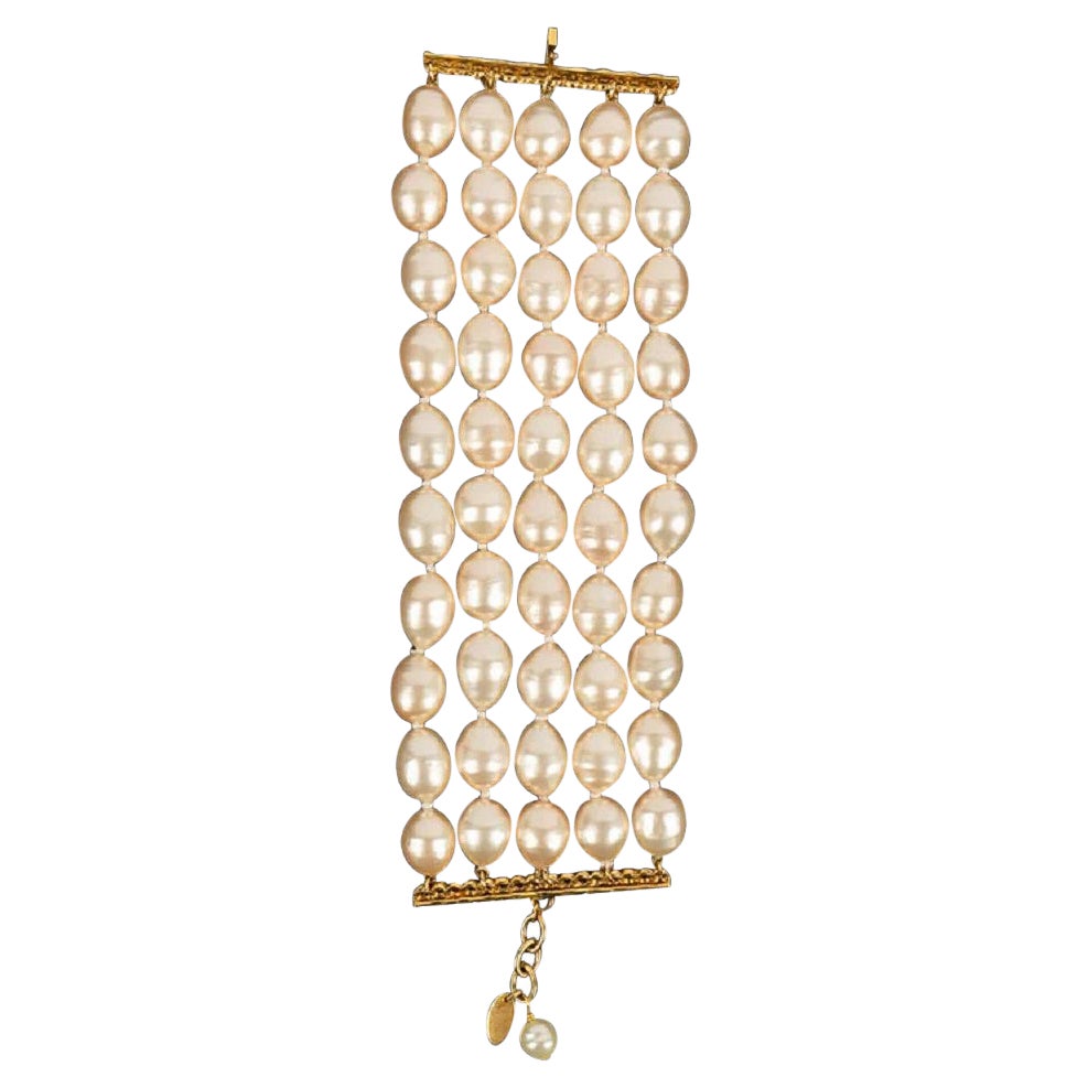 Bracelet de perles Chanel