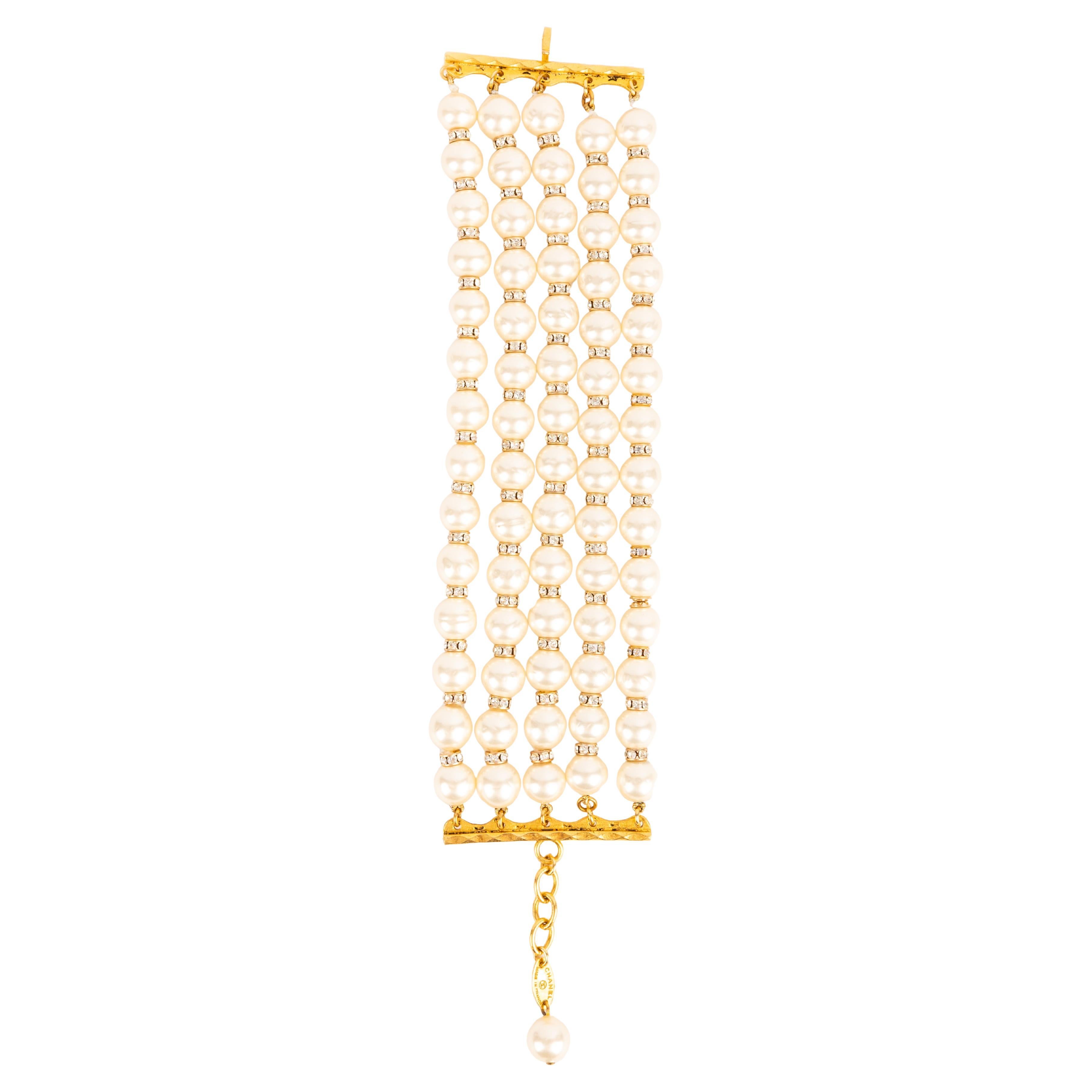 Bracciale di perle Chanel