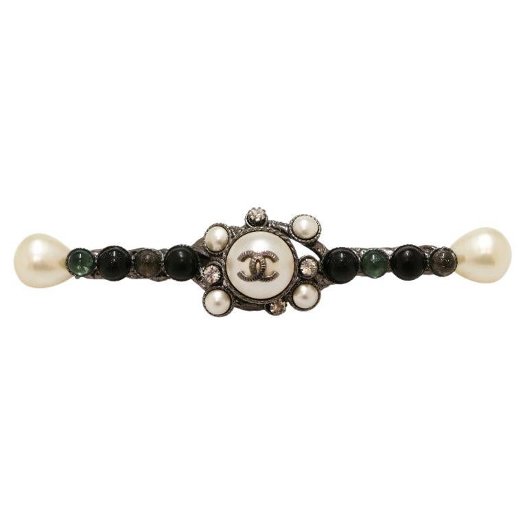 Chanel Pearl Brooch For Sale
