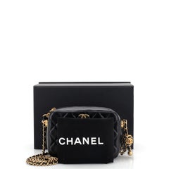 Chanel Pearl Crush Camera Case Quilted Lambskin Small