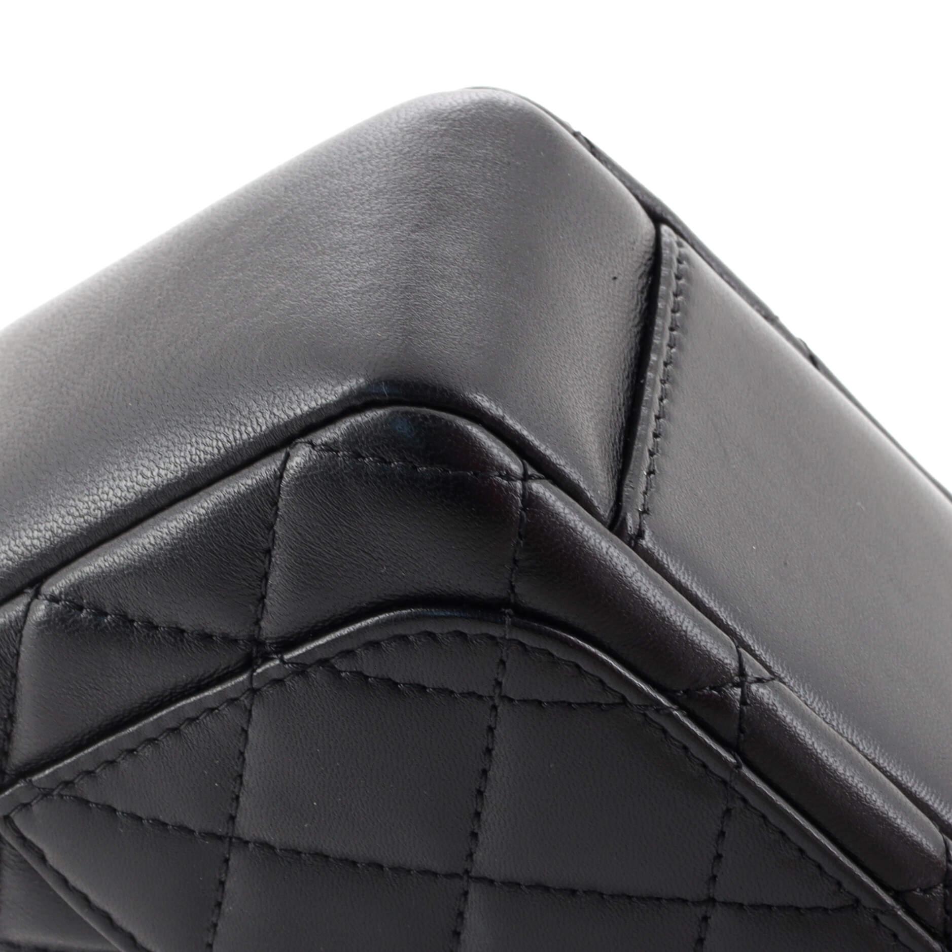 Women's Chanel Pearl Crush Camera Case Quilted Lambskin Small