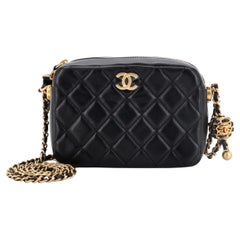 Chanel Pearl Crush Camera Case Quilted Lambskin Small