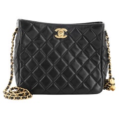 Chanel Pearl Crush Chain Hobo Quilted Lambskin Small