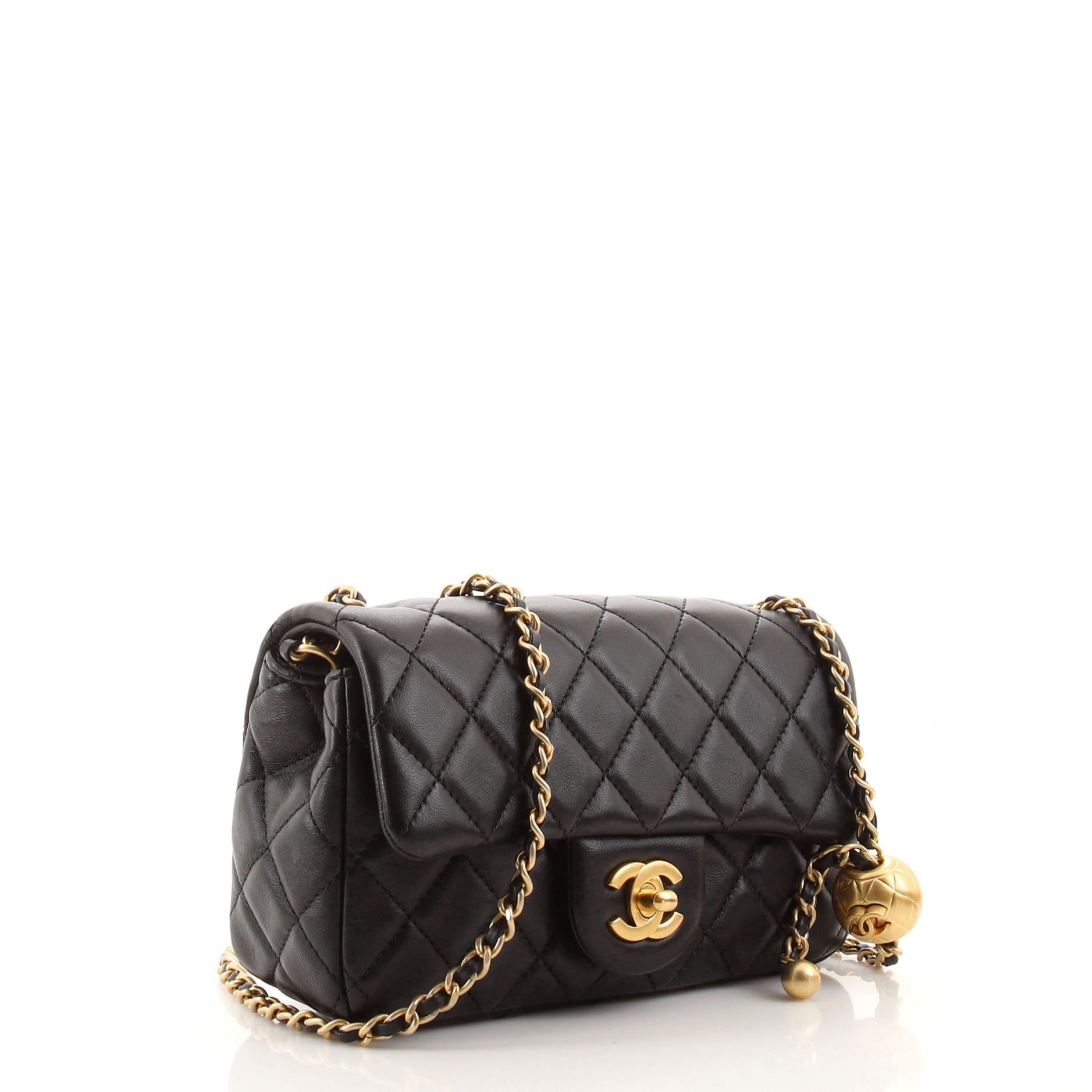 chanel pearl crush bag