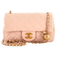 Chanel Pearl Crush Flap Bag Quilted Lambskin Mini