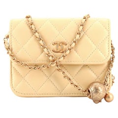 Chanel Pearl Clutch - 9 For Sale on 1stDibs