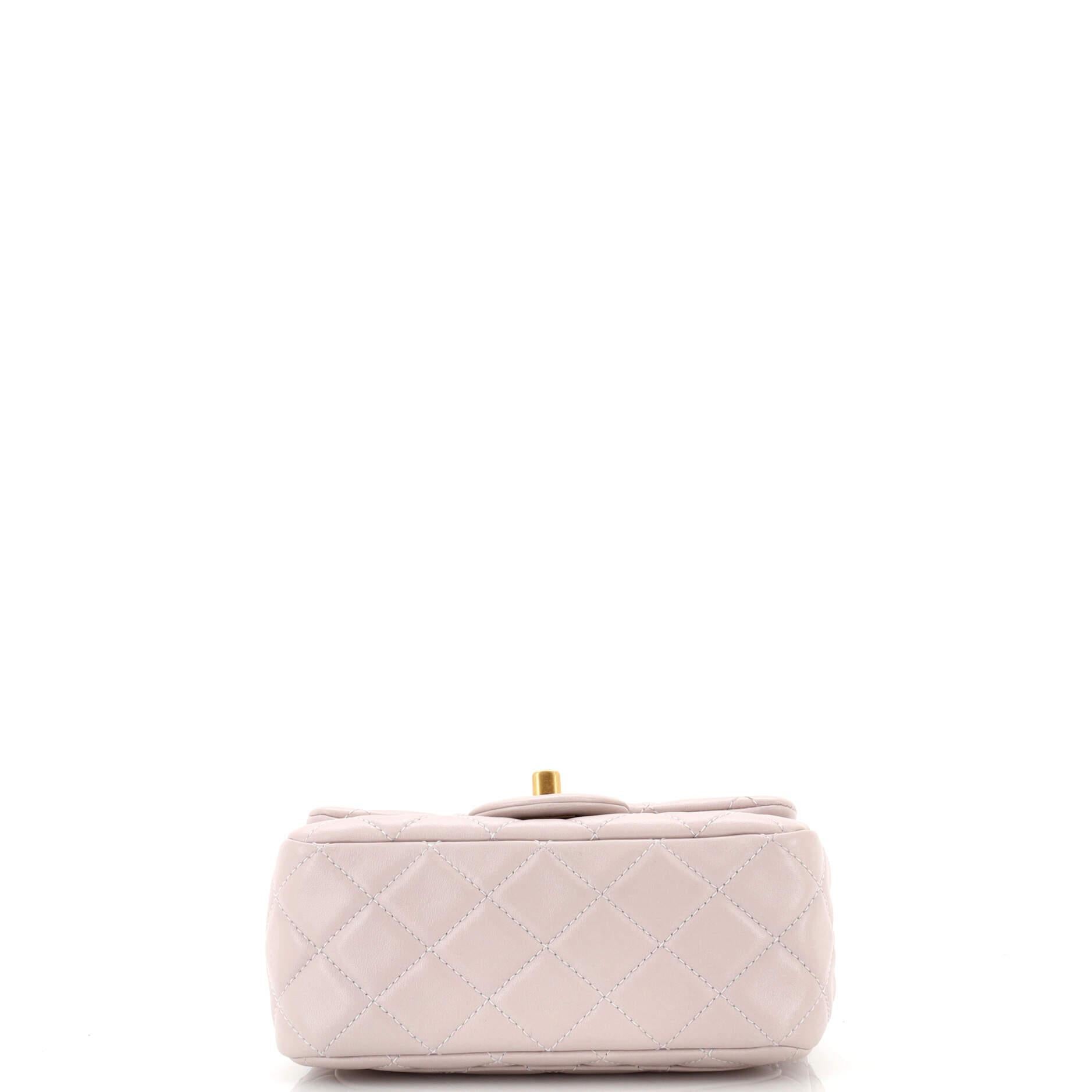 chanel pearl crush mini square