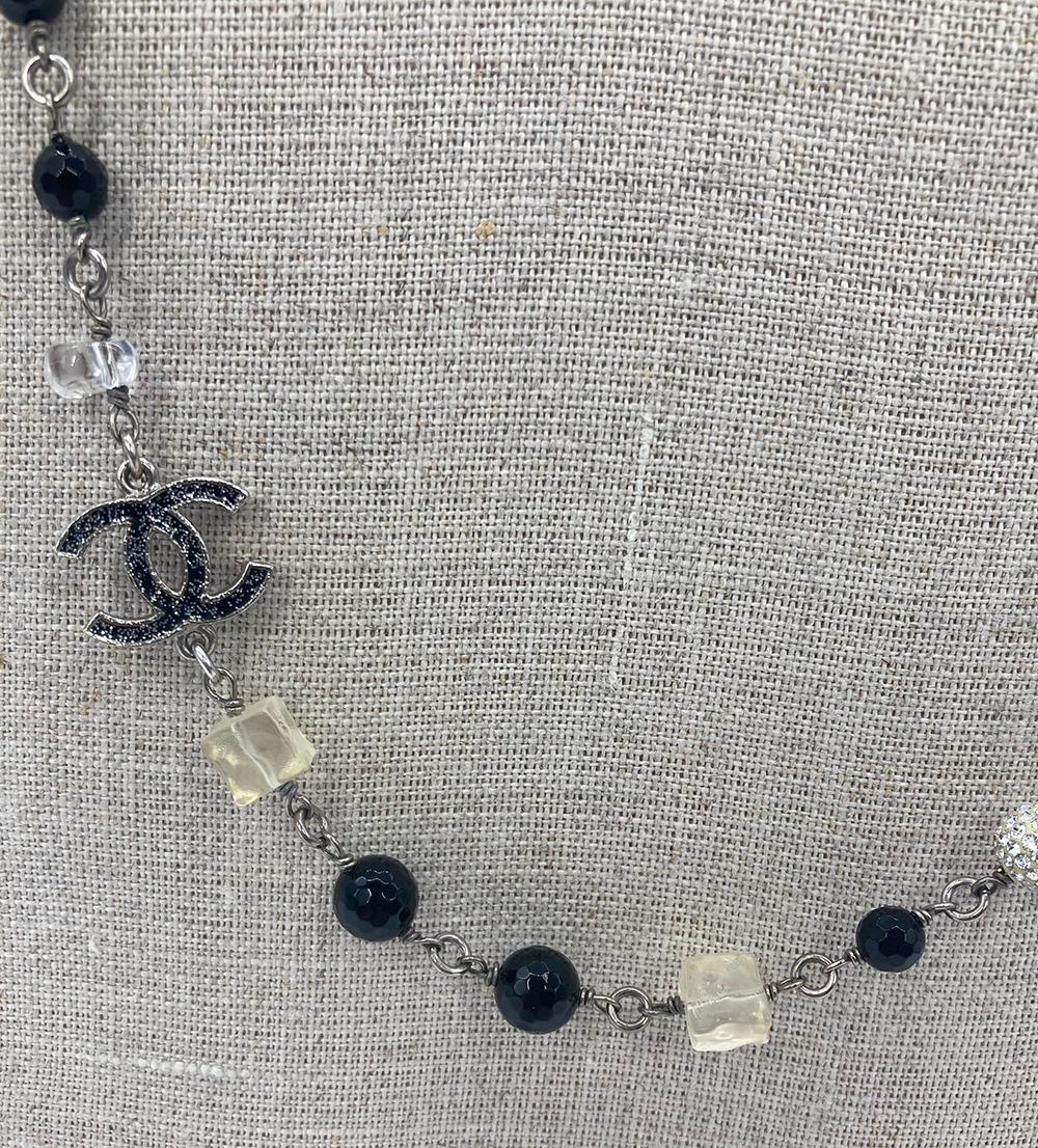 chanel bead necklace