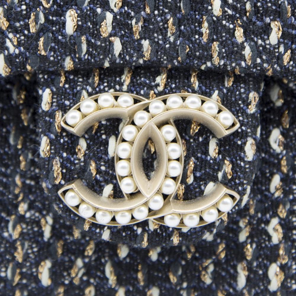 Chanel 2015 Tweed Westminster Flap Bag 4