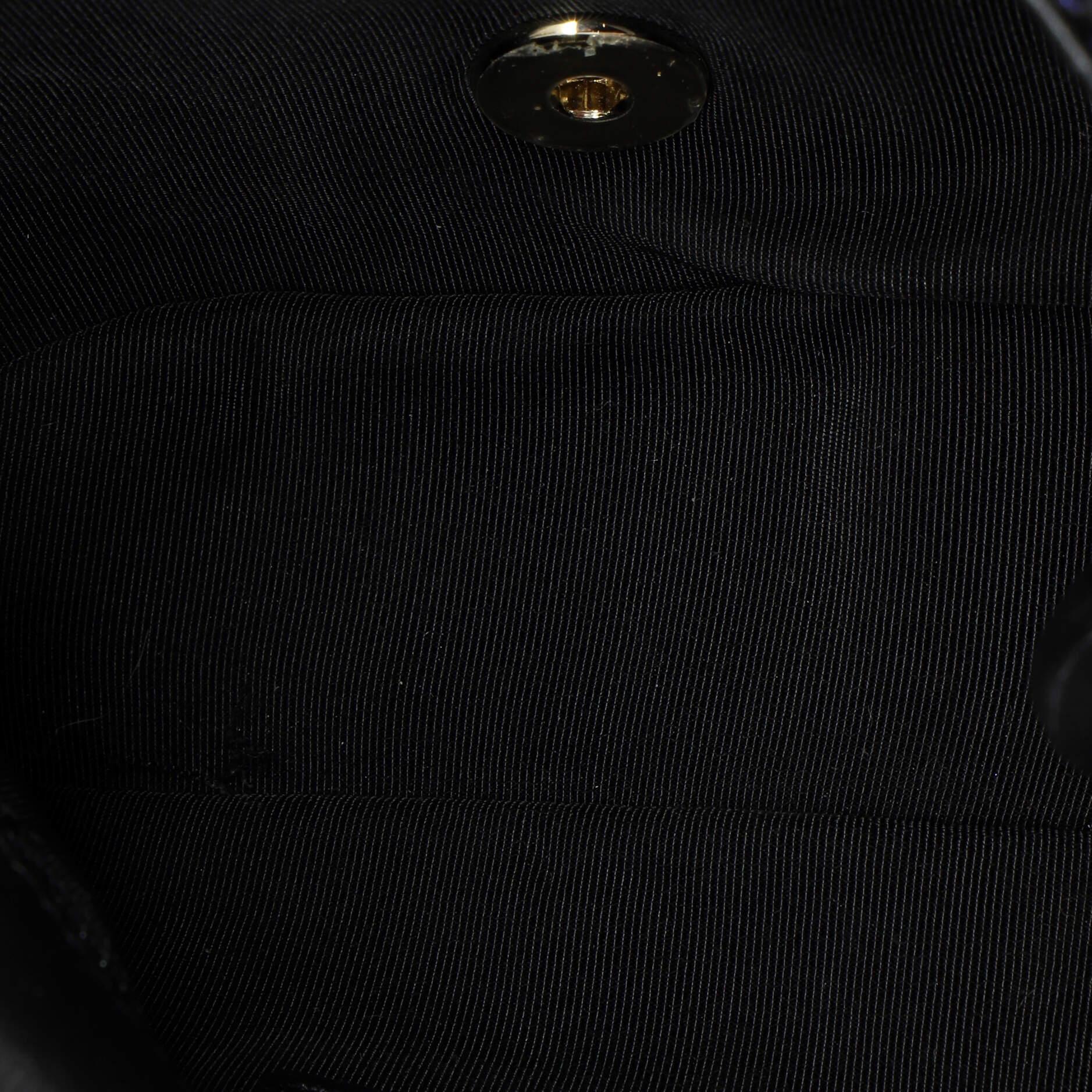 Chanel Pearl Handle Flap Bag Tweed Mini 2