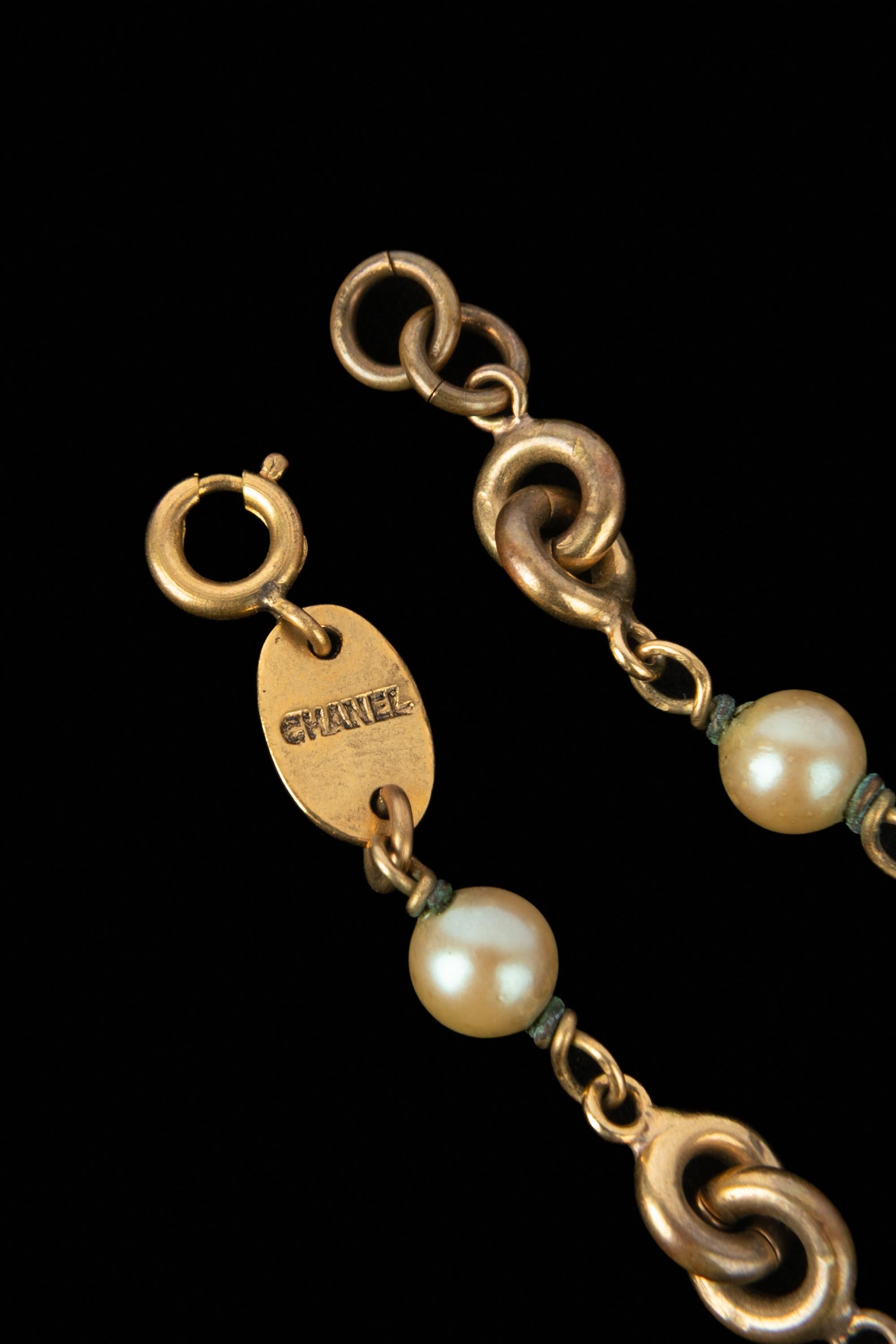 Collana di perle Chanel anni '1960 in vendita 1