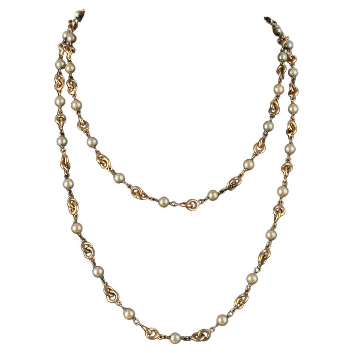 Chanel pearl necklace 1960s