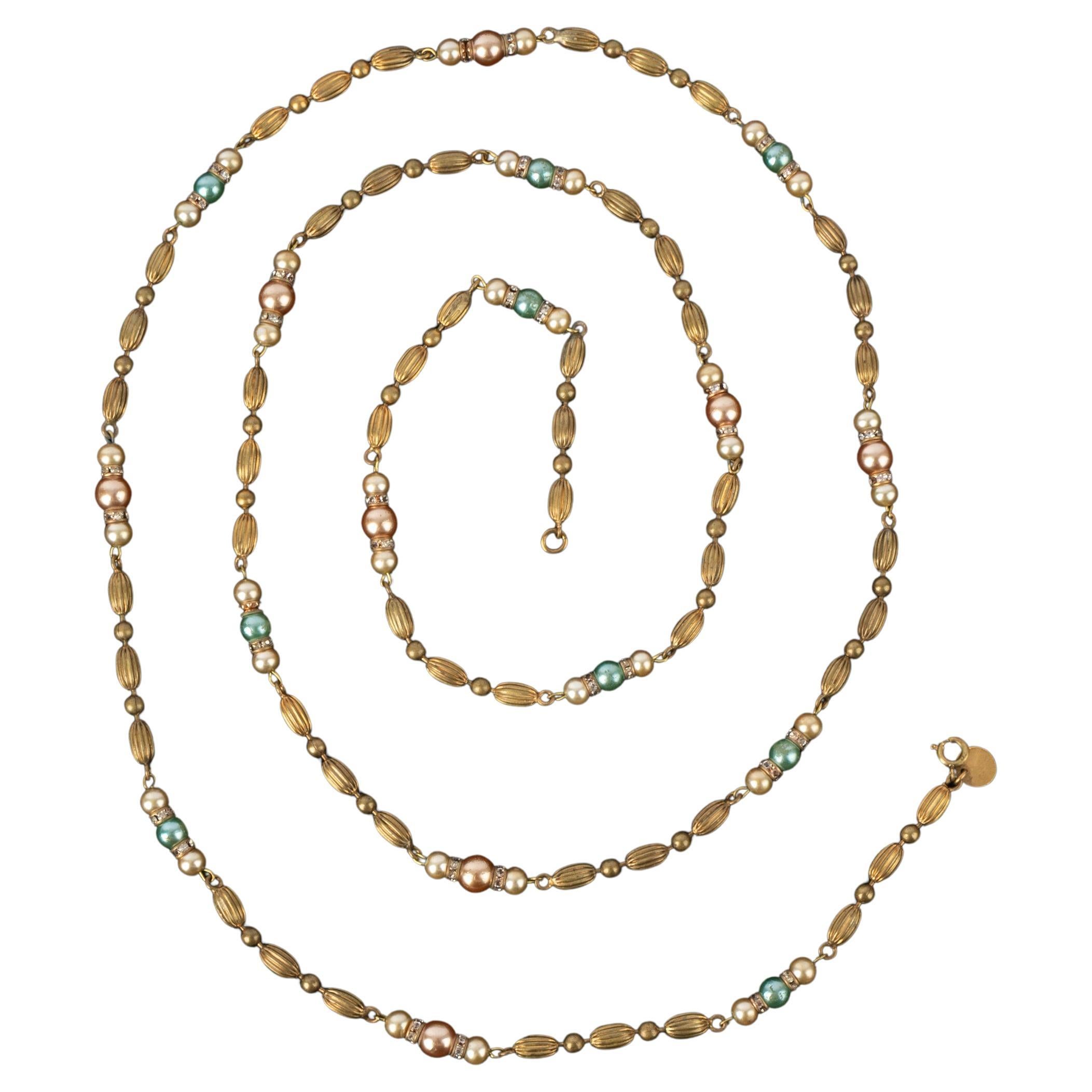 Chanel pearl necklace 1960s