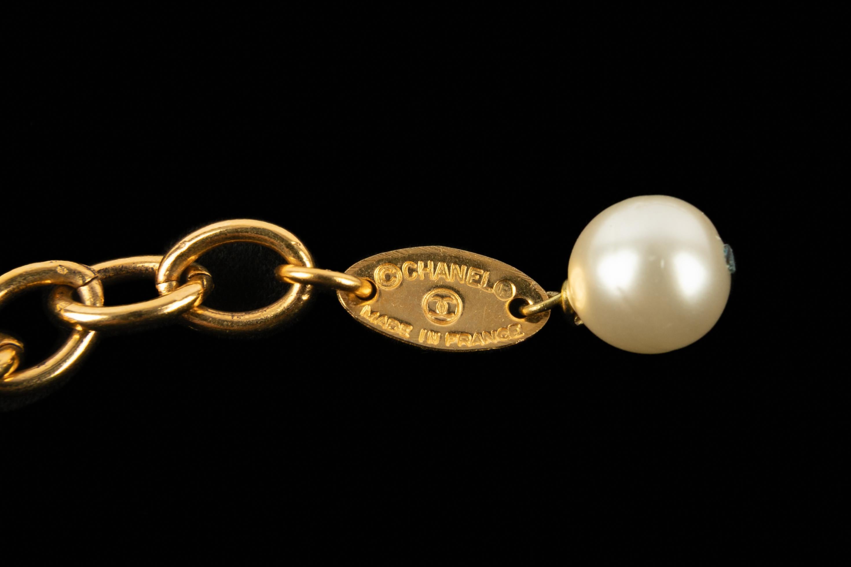 Collana di perle Chanel anni '80 in vendita 8