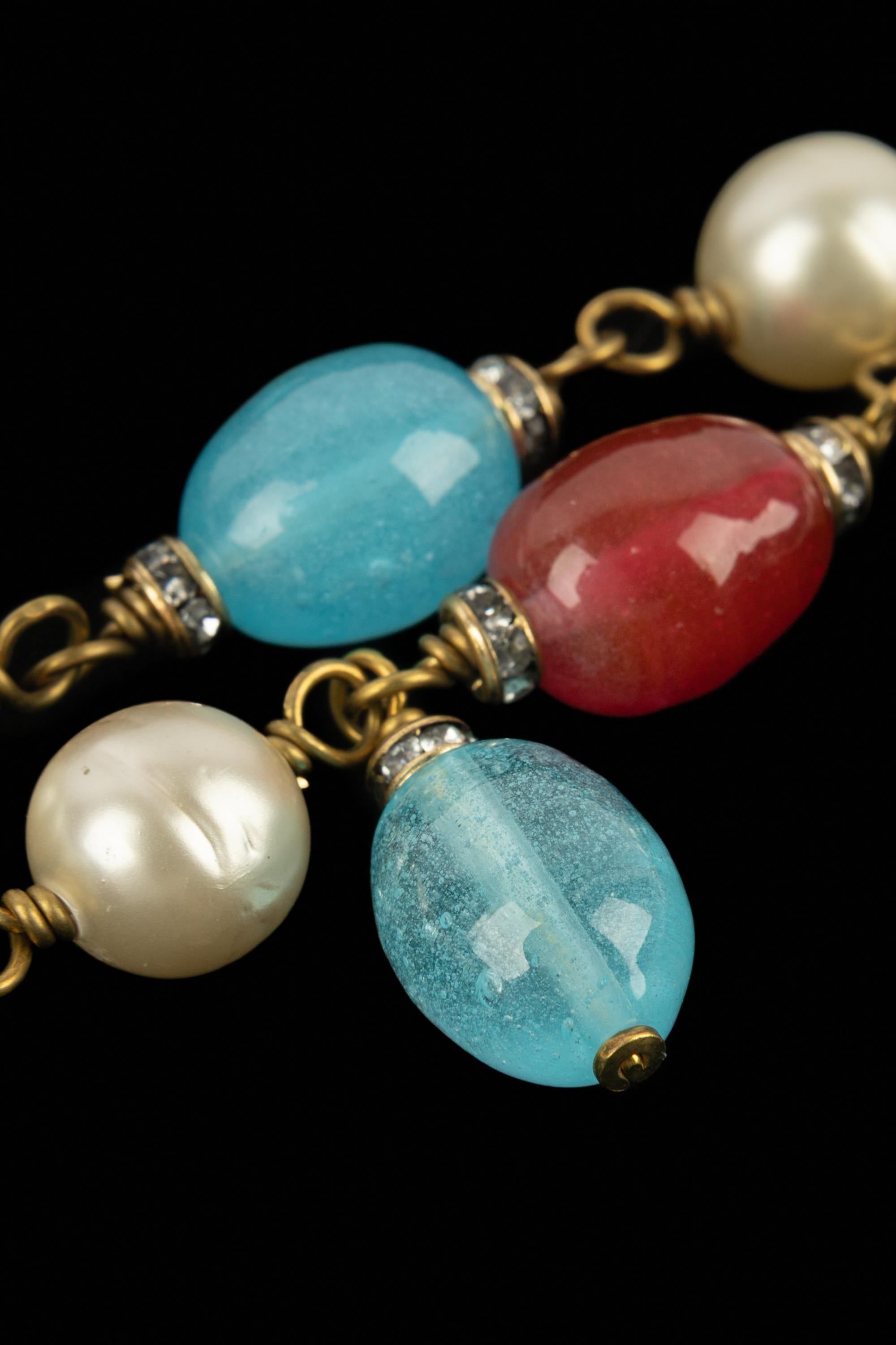 Collana di perle Chanel anni '80 in vendita 2