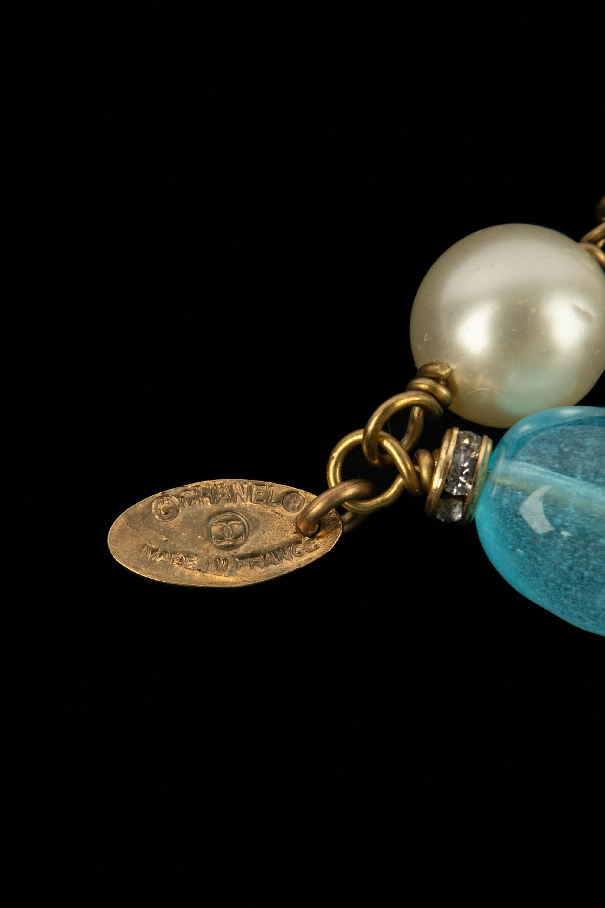 Collana di perle Chanel anni '80 in vendita 4