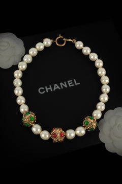 Chanel pearl necklace 1990s