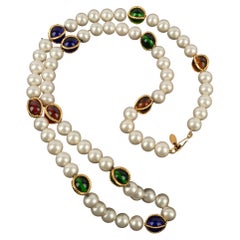Chanel pearl necklace 1990s