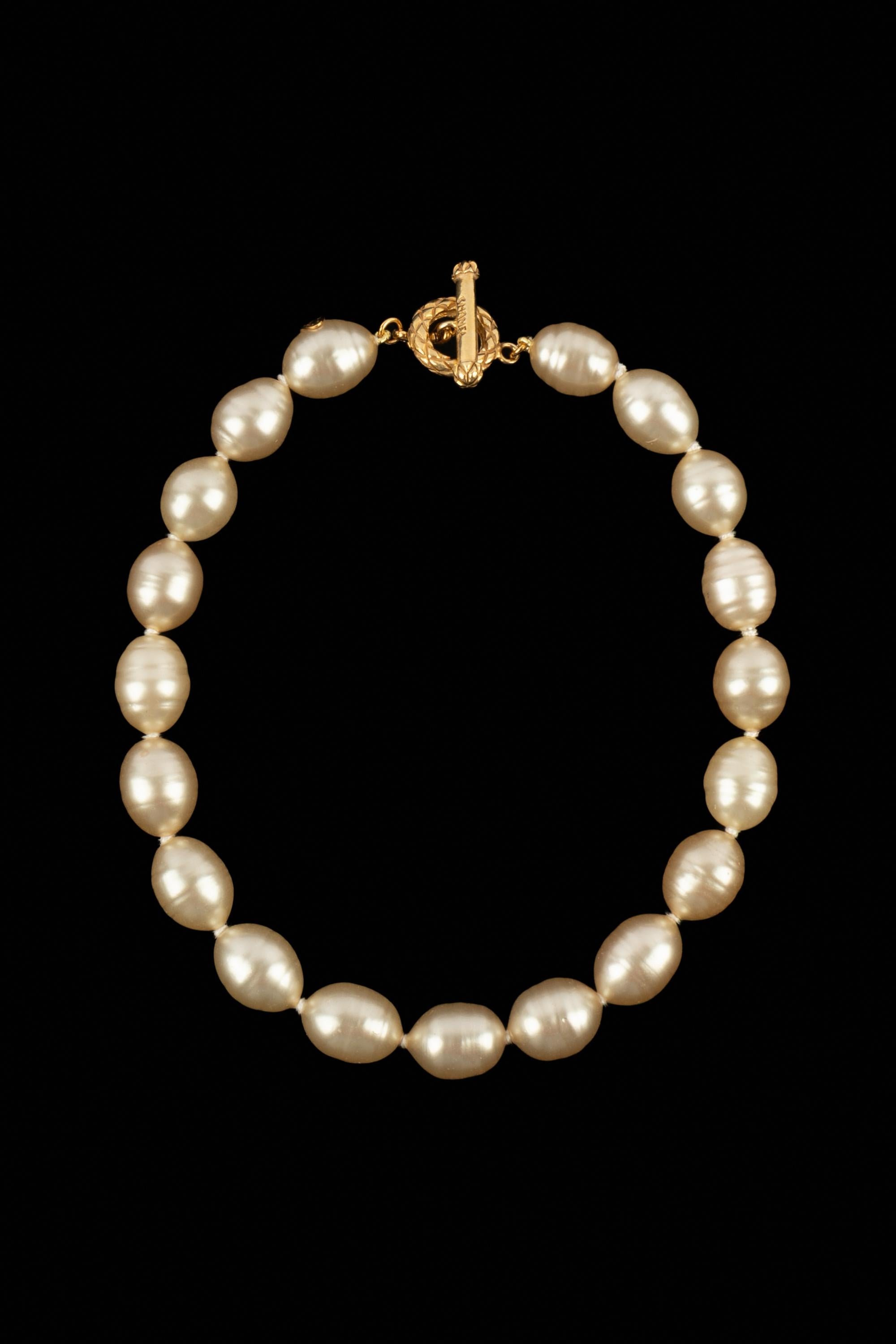 Collana di perle Chanel 1994 In condizioni ottime in vendita a SAINT-OUEN-SUR-SEINE, FR
