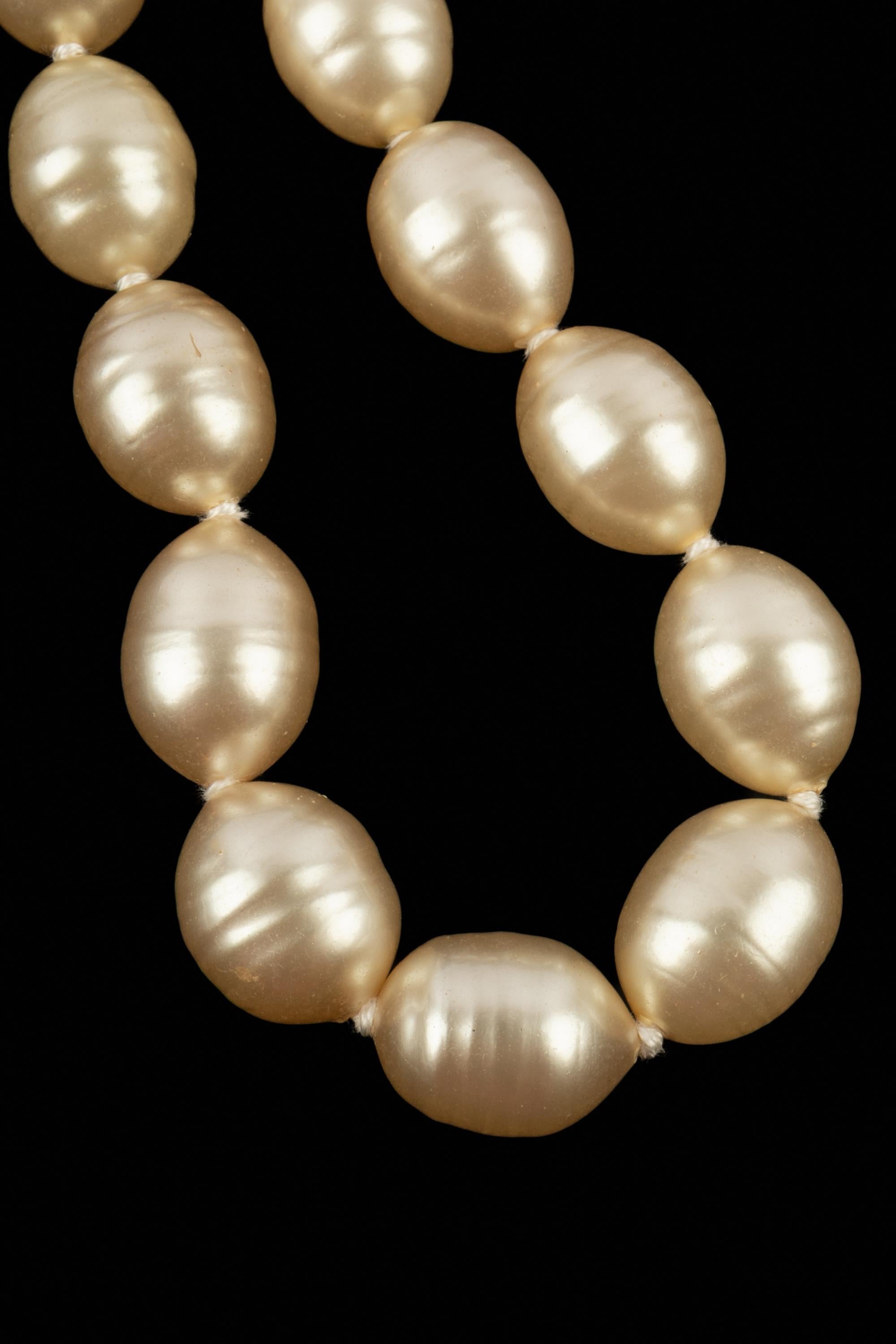 da uomo o donna Collana di perle Chanel 1994 in vendita