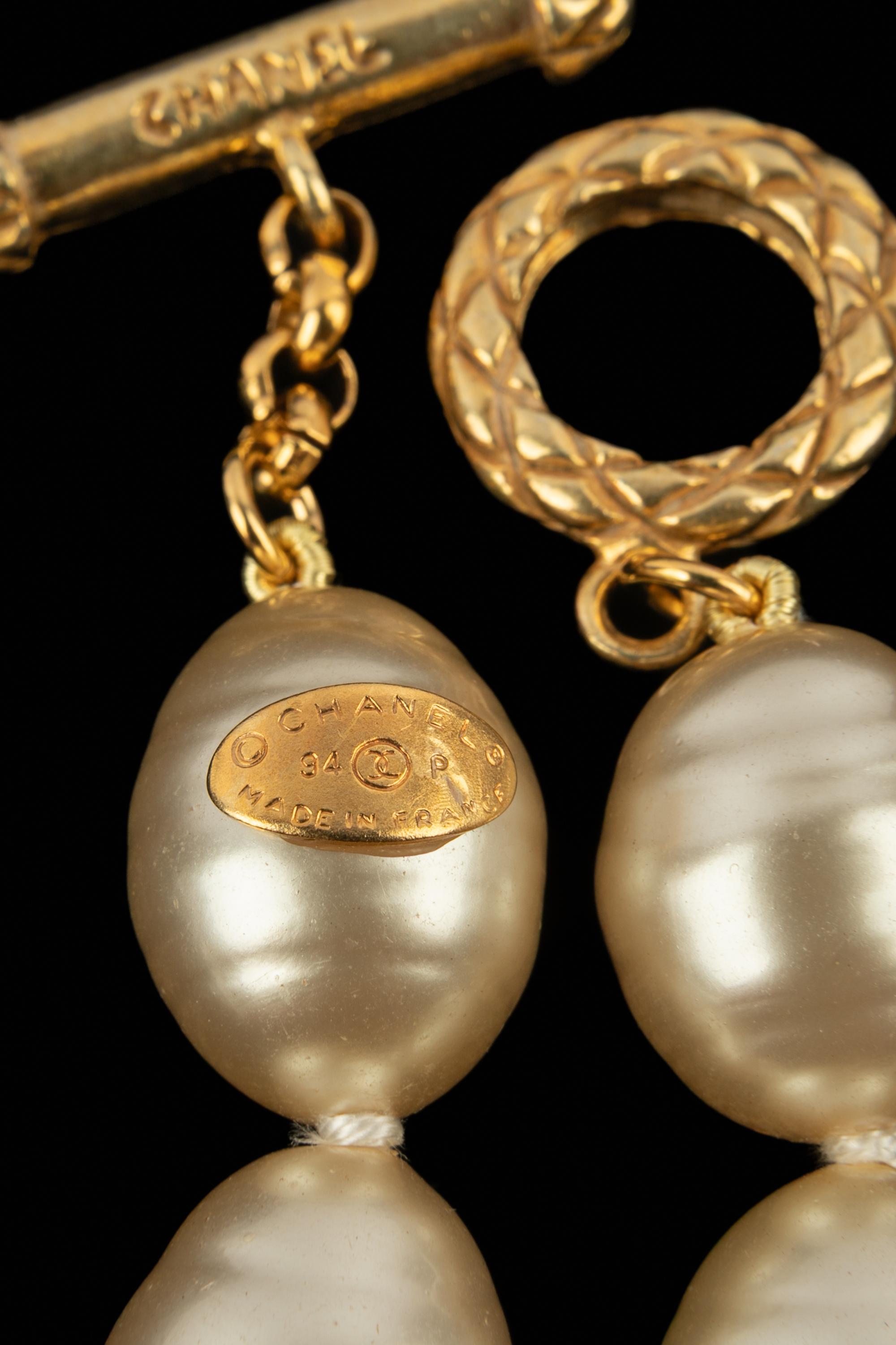 Collana di perle Chanel 1994 in vendita 3