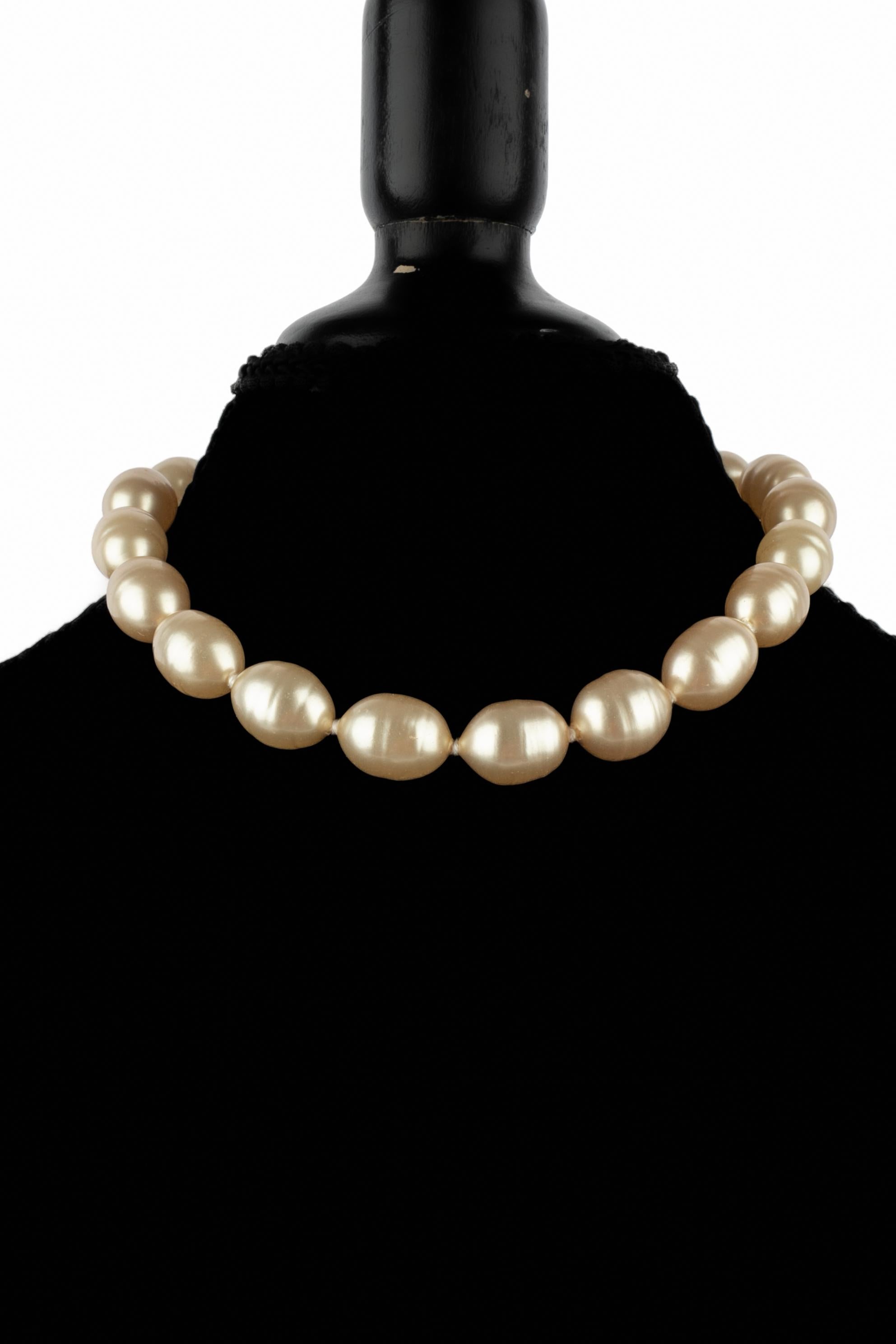 Collana di perle Chanel 1994 in vendita 5