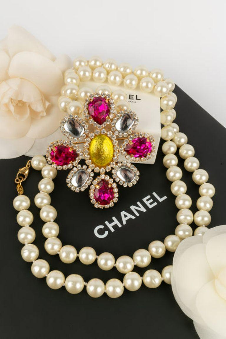 Chanel Pearl Necklace, 1995 For Sale 4