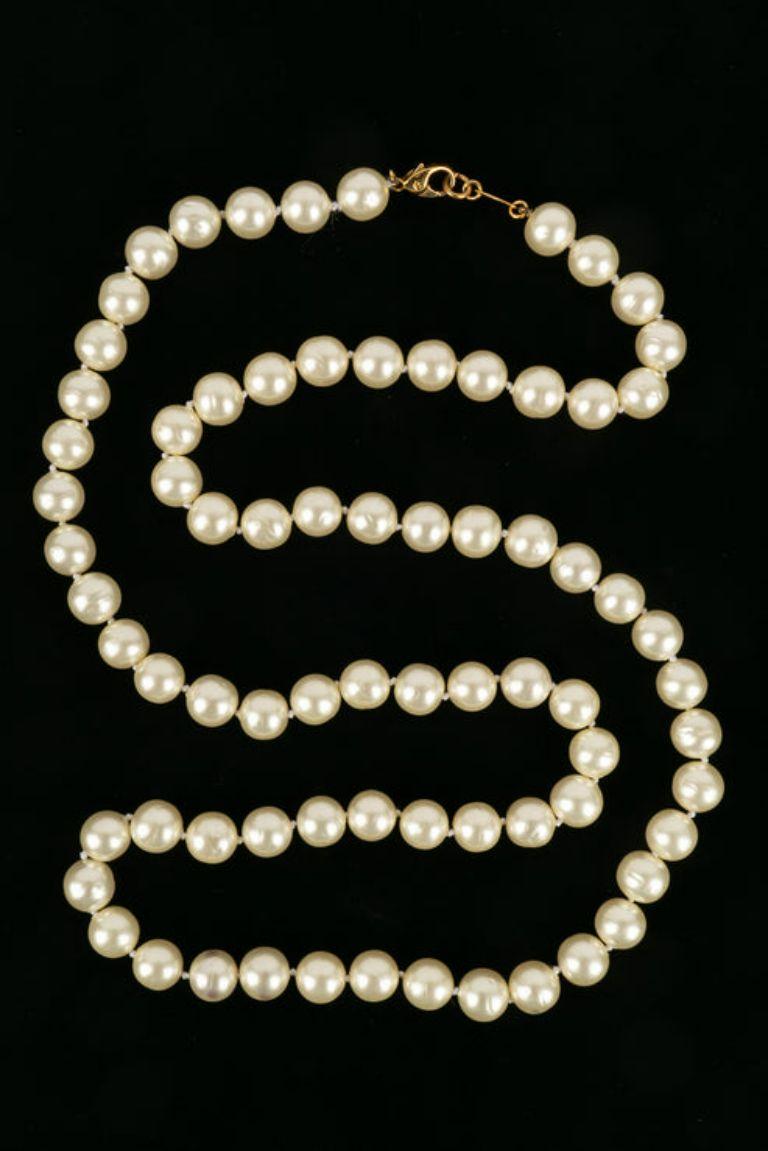 Chanel, Perlenhalskette, 1995 im Angebot 1