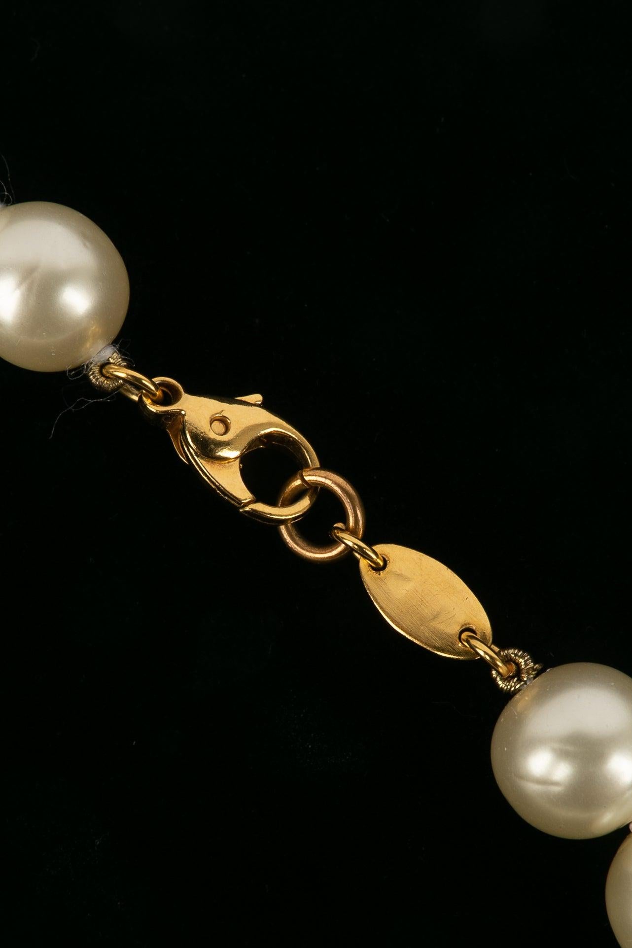 Chanel Pearl Necklace, 1995 For Sale 2