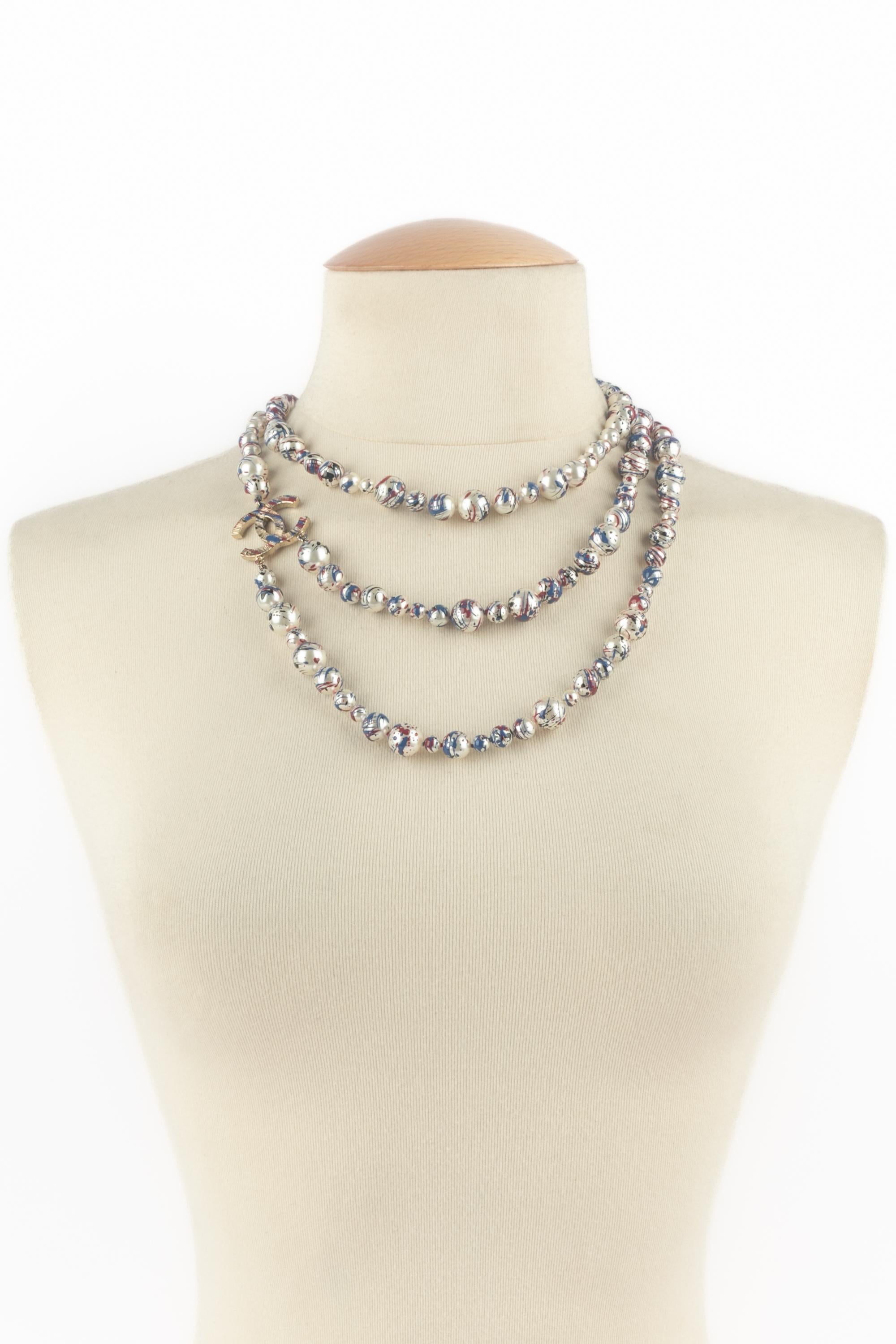 Chanel Perlenkette 2013 im Angebot 6