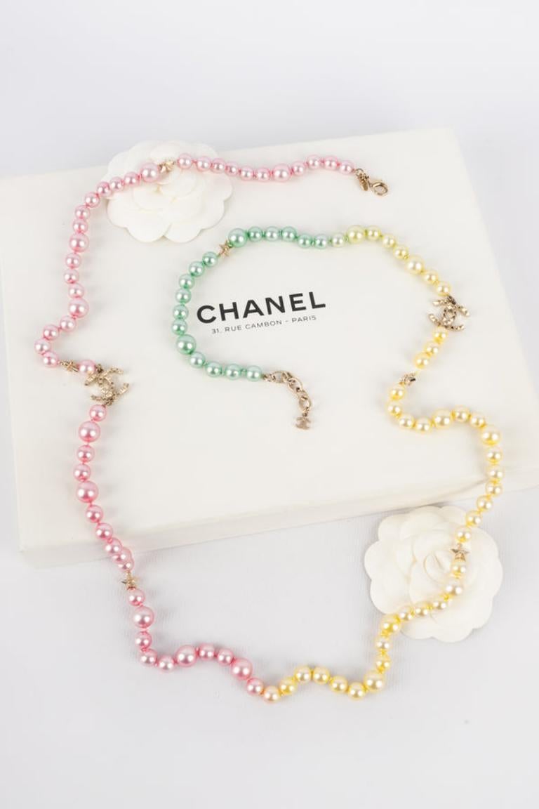 Chanel Pearl Necklace Coco Cuba, 2017 For Sale 6