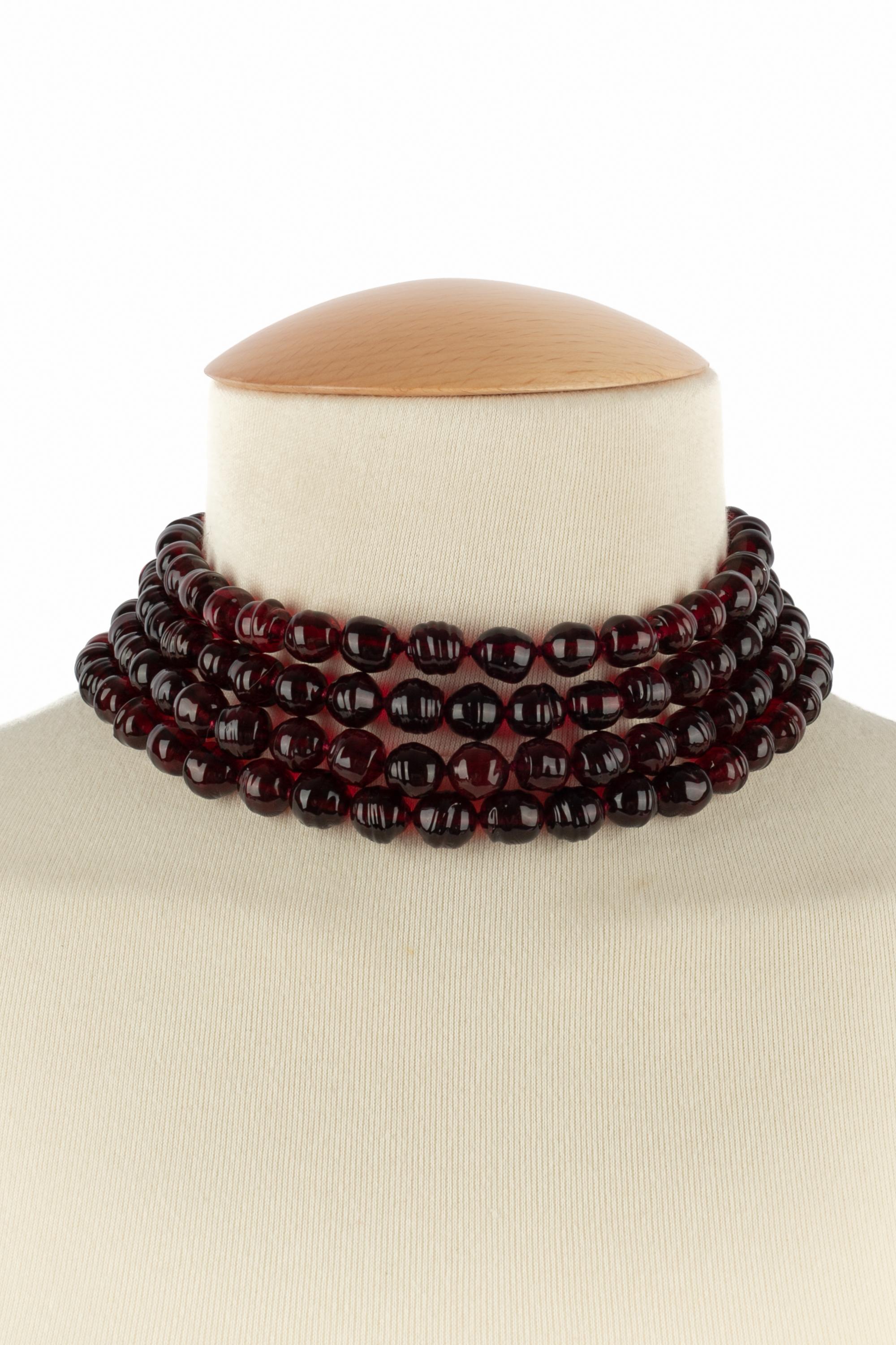 Chanel Perlenhalskette im Angebot 6