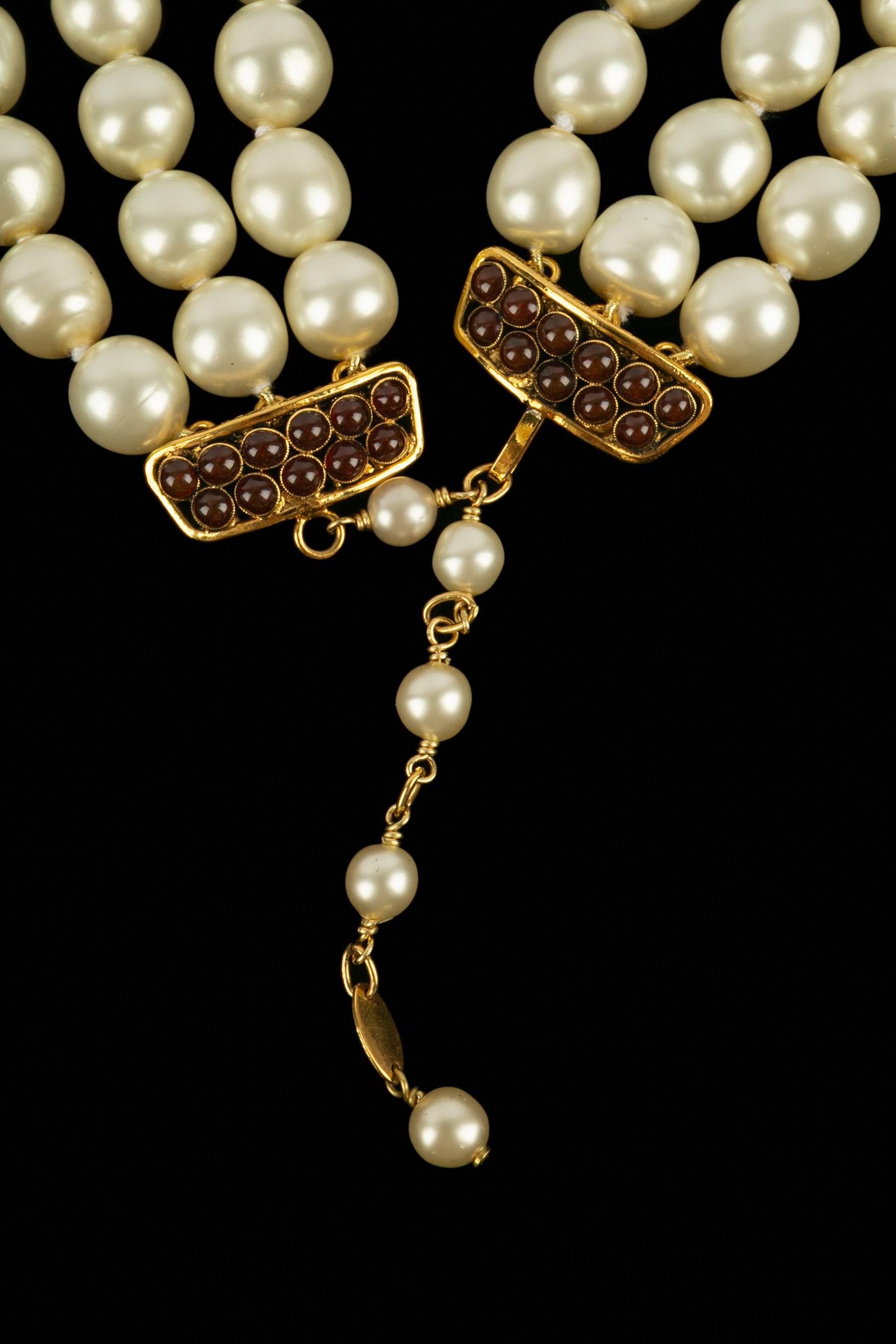 Collana di perle Chanel in vendita 1