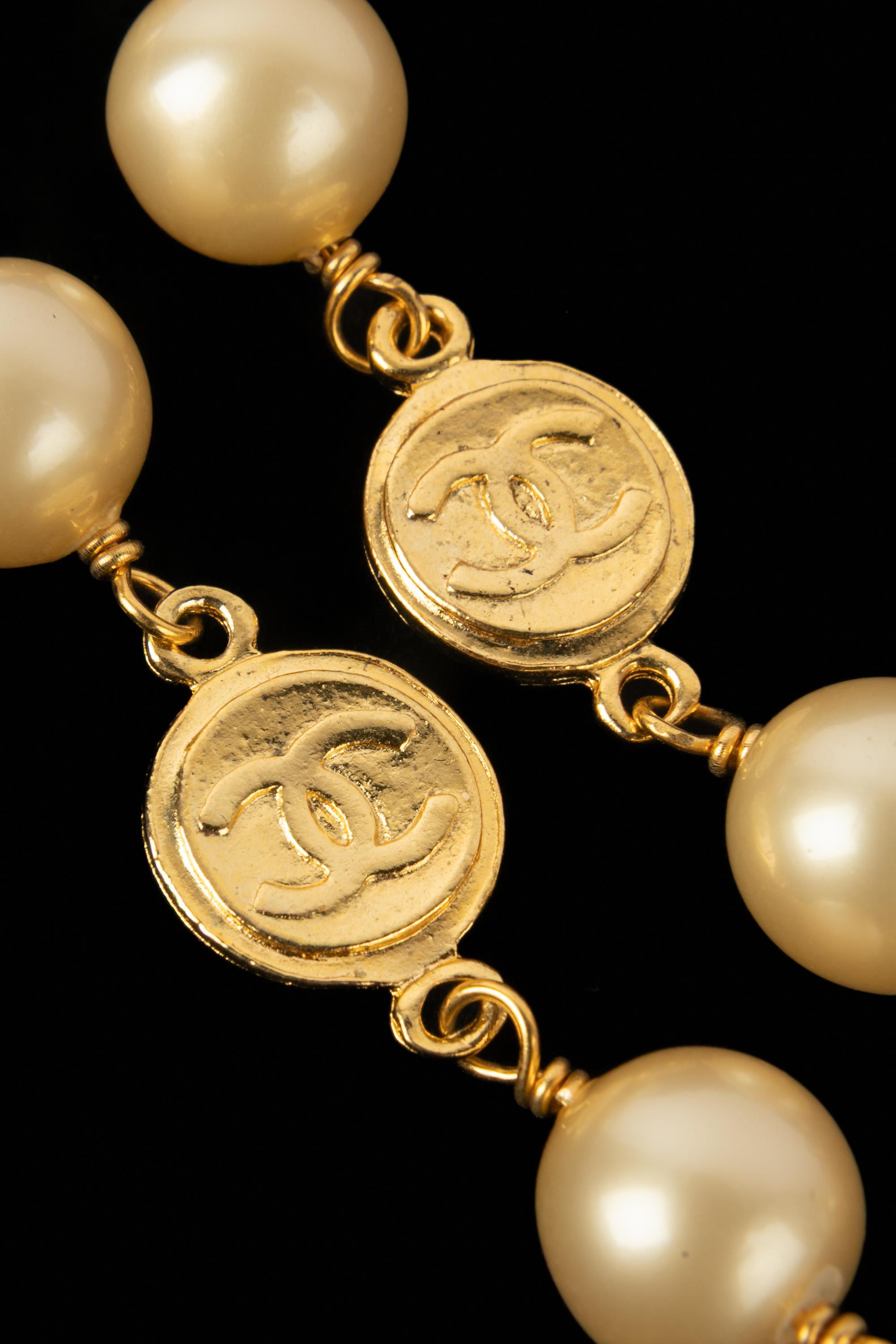 Collana di perle Chanel in vendita 1
