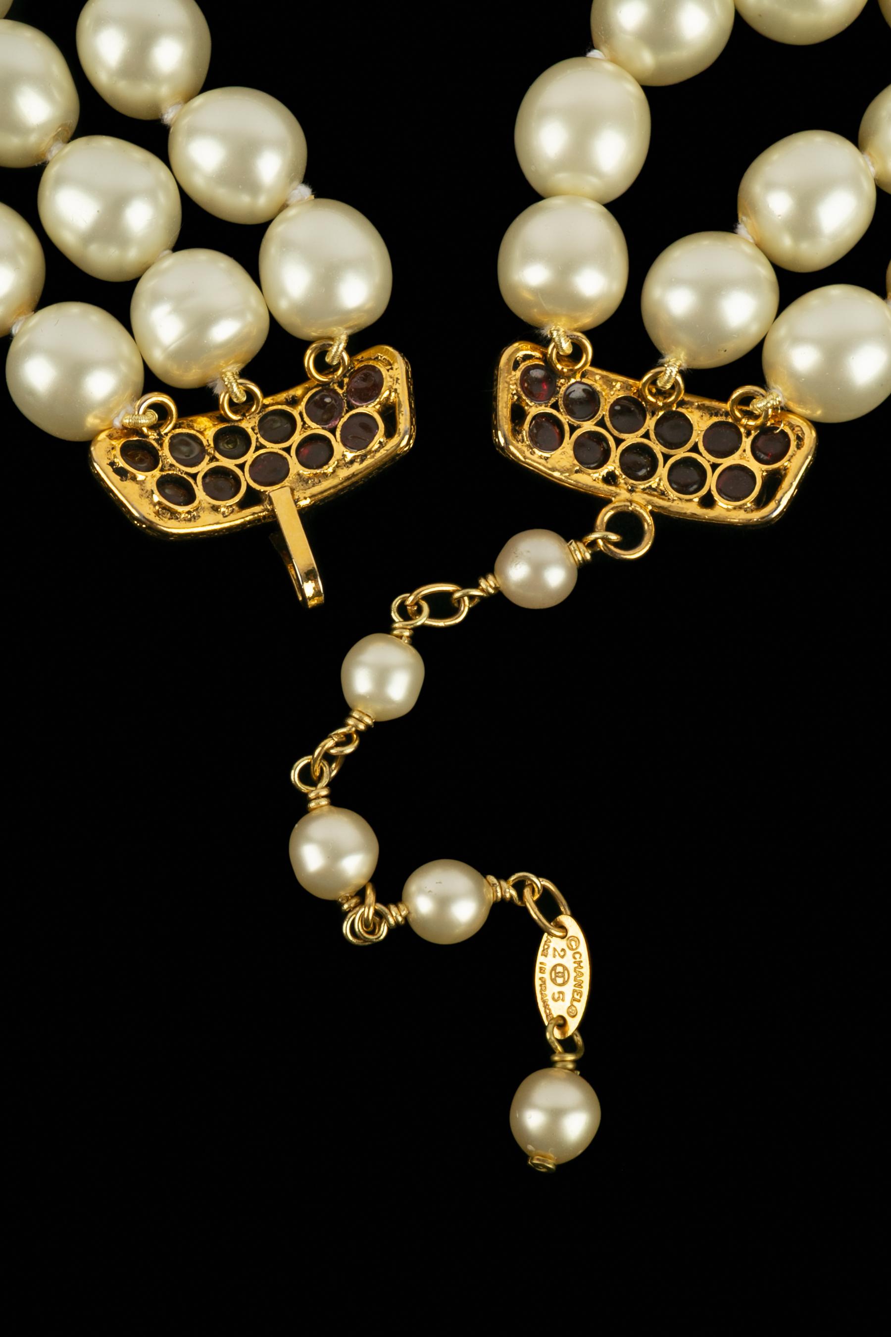 Collana di perle Chanel in vendita 2