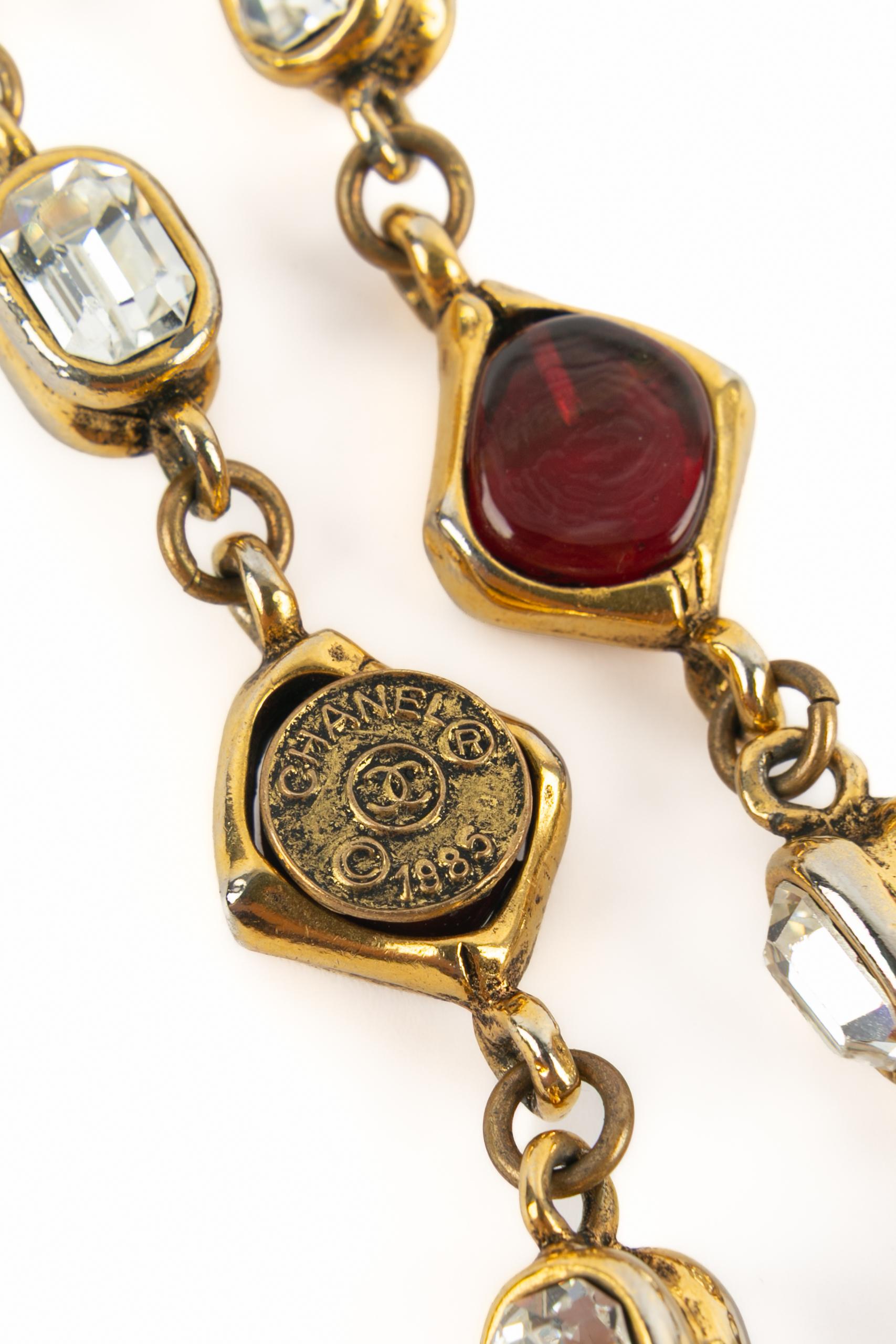 Collier de perles Chanel en vente 4