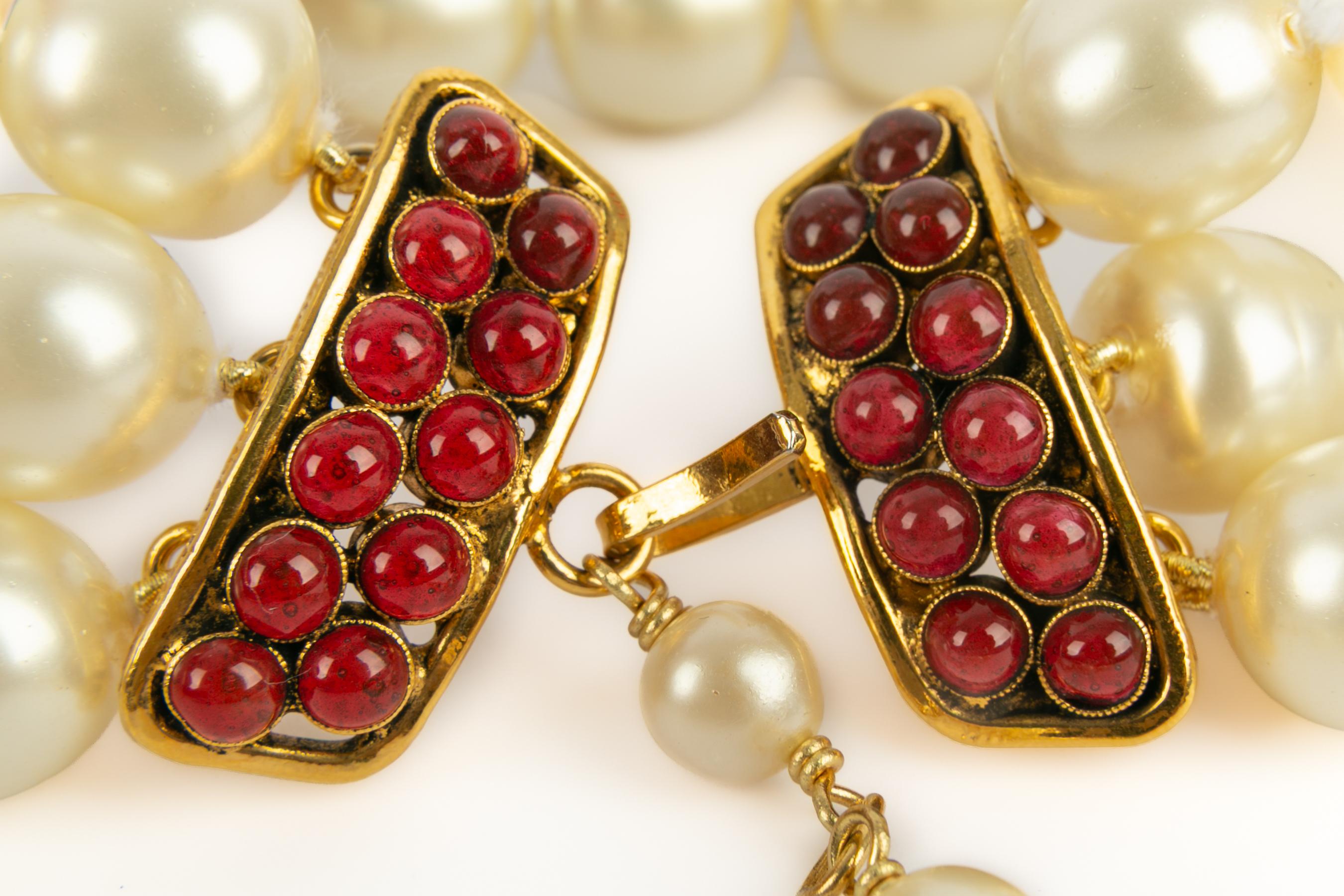Collana di perle Chanel in vendita 4