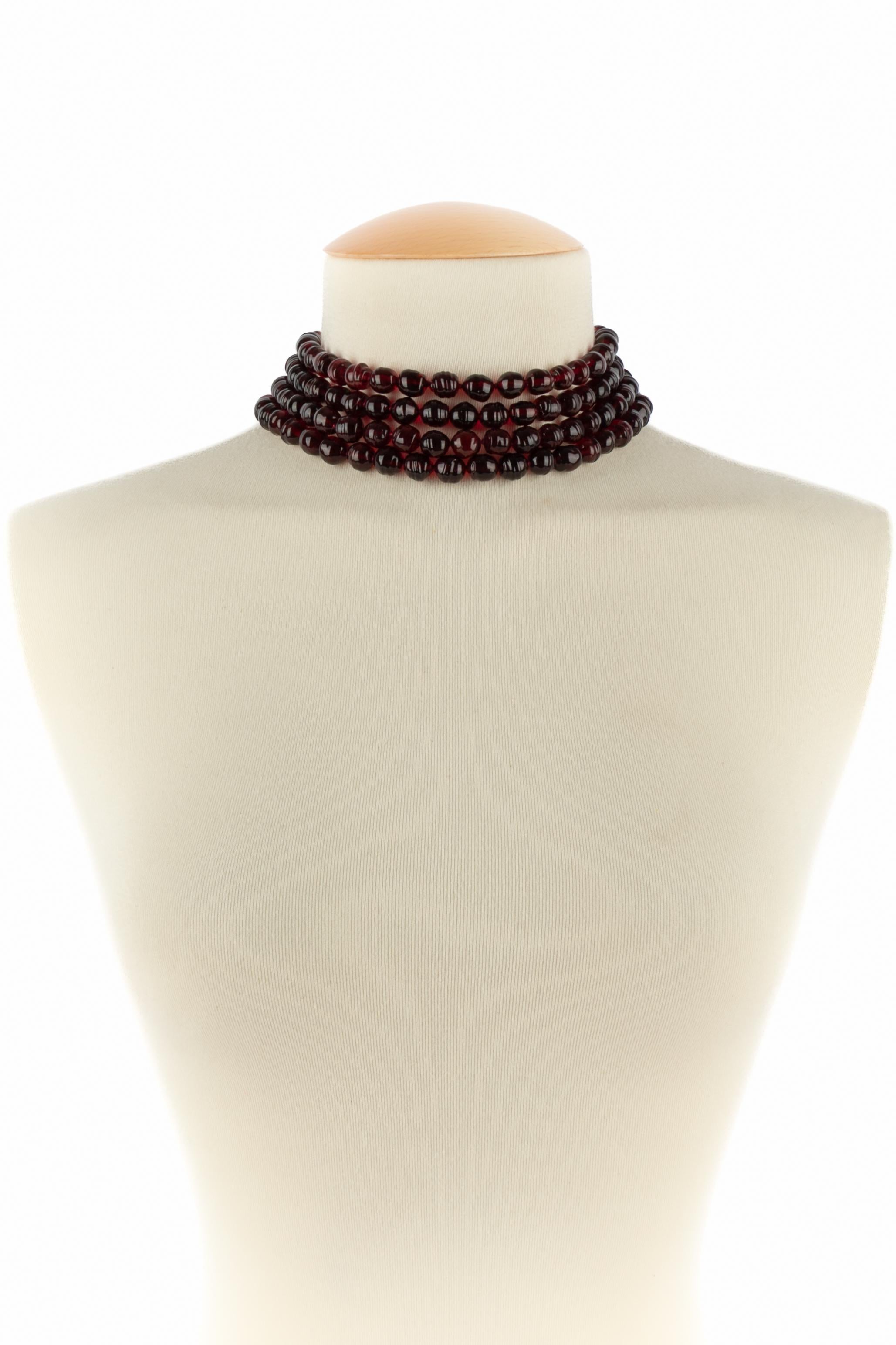 Chanel Perlenhalskette im Angebot 5