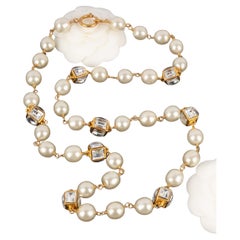 Chanel pearl necklace