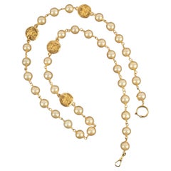 Chanel pearl necklace