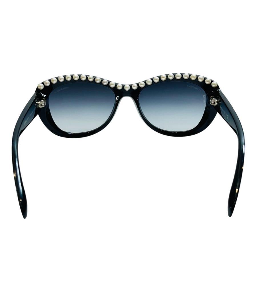 Women's Chanel Pearl Sunglasses