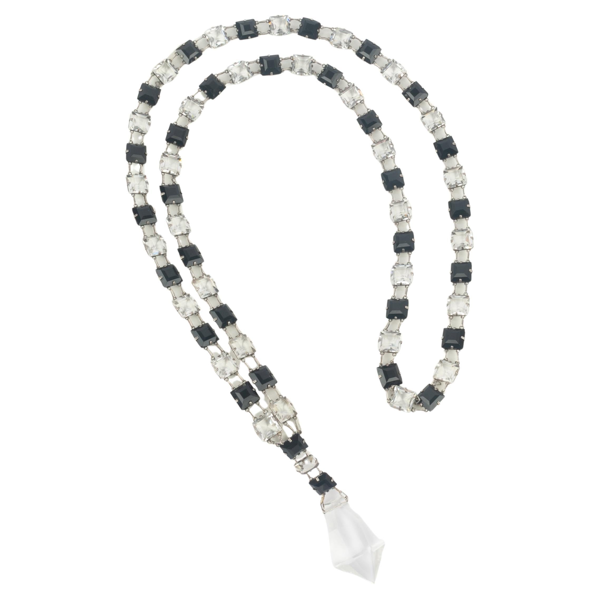 Chanel pendant necklace 1930s For Sale