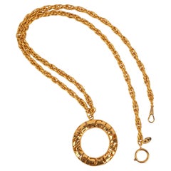 Collana con ciondolo di Chanel, anni '80